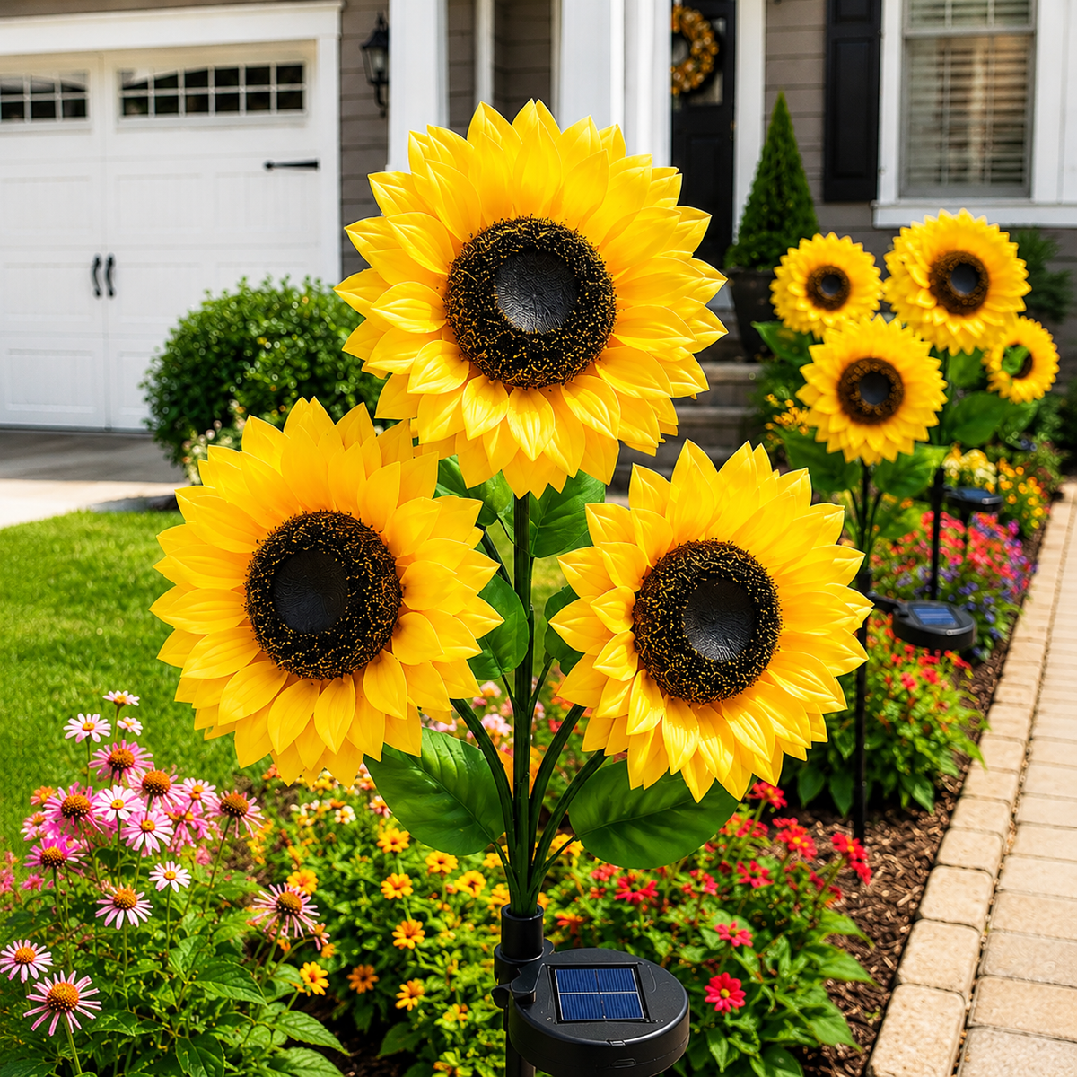 🌻 50% OFF Today | Solar Sunflower Lights – Bright & Beautiful