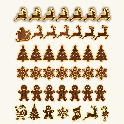 Light up Reindeer Wall Decorations - Festive Christmas Lighting