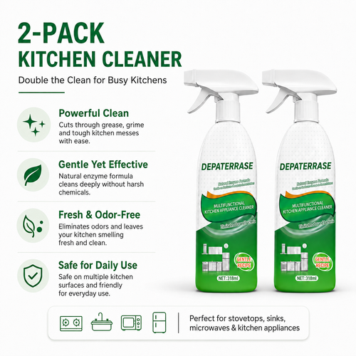 Kitchen grease cleaner