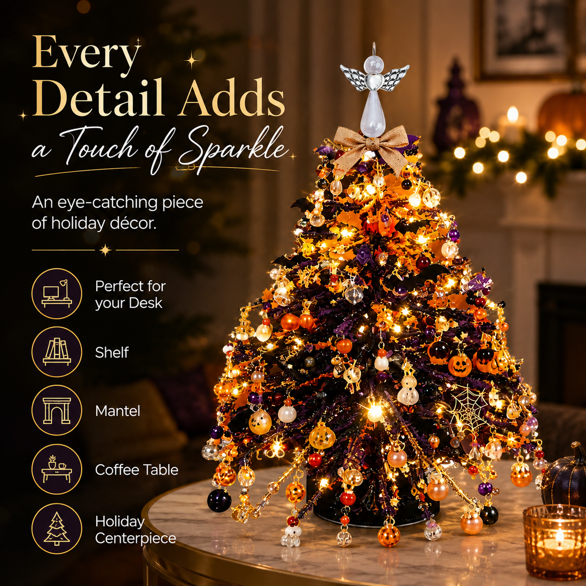 ✨DIY Beaded Holiday Tree Kit – Create Your Own Sparkling Seasonal Decor