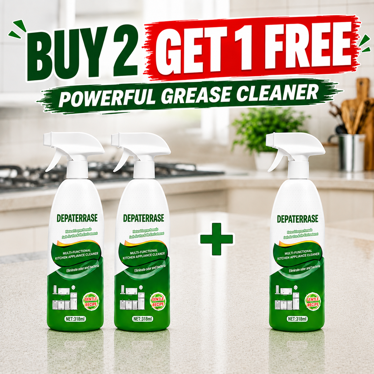 🧽 Every Home Needs This             🏠Powerful Cleaning for Grease, Sticky Residue