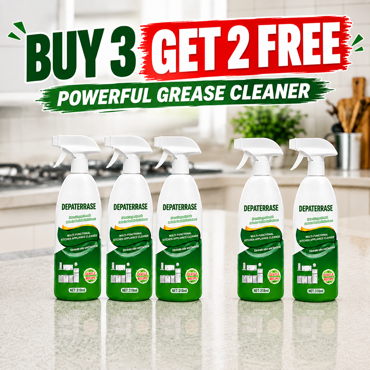 🧽 Every Home Needs This             🏠Powerful Cleaning for Grease, Sticky Residue