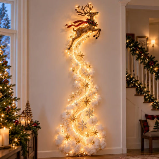 Christmas Magic LED Train Wall Light