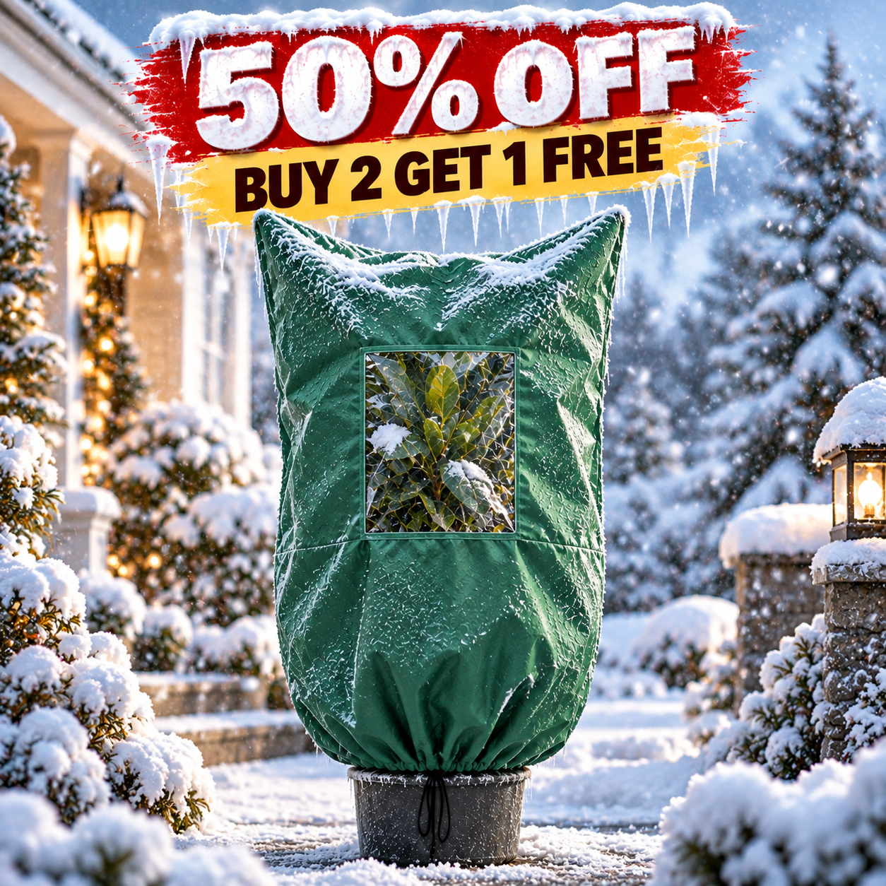 Green-Total 3 PCS