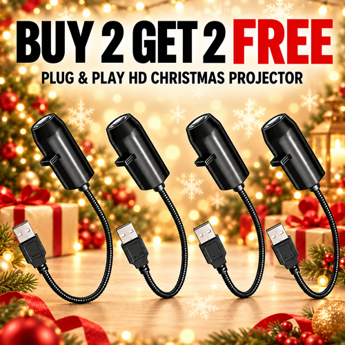 🎄Early Christmas Sales 50% OFF🎄 —Christmas Magic Projector – Plug In & Transform Any Room in Seconds