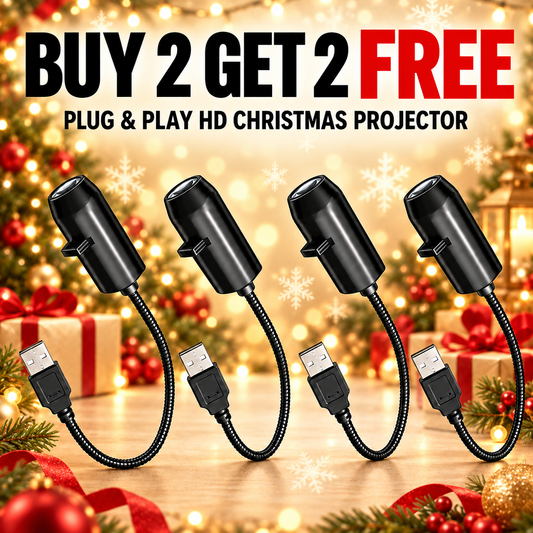 🎄Early Christmas Sales 50% OFF🎄 —Christmas Magic Projector – Plug In & Transform Any Room in Seconds