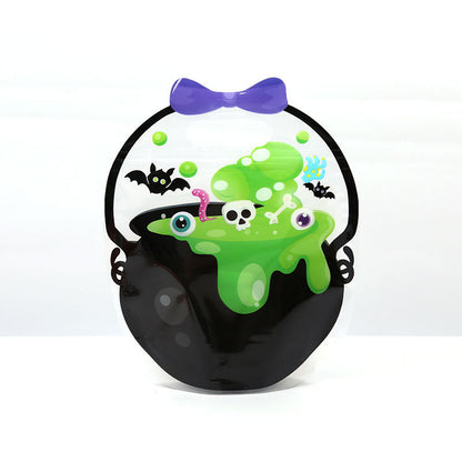 Halloween Transparent Pumpkin Favor Bags