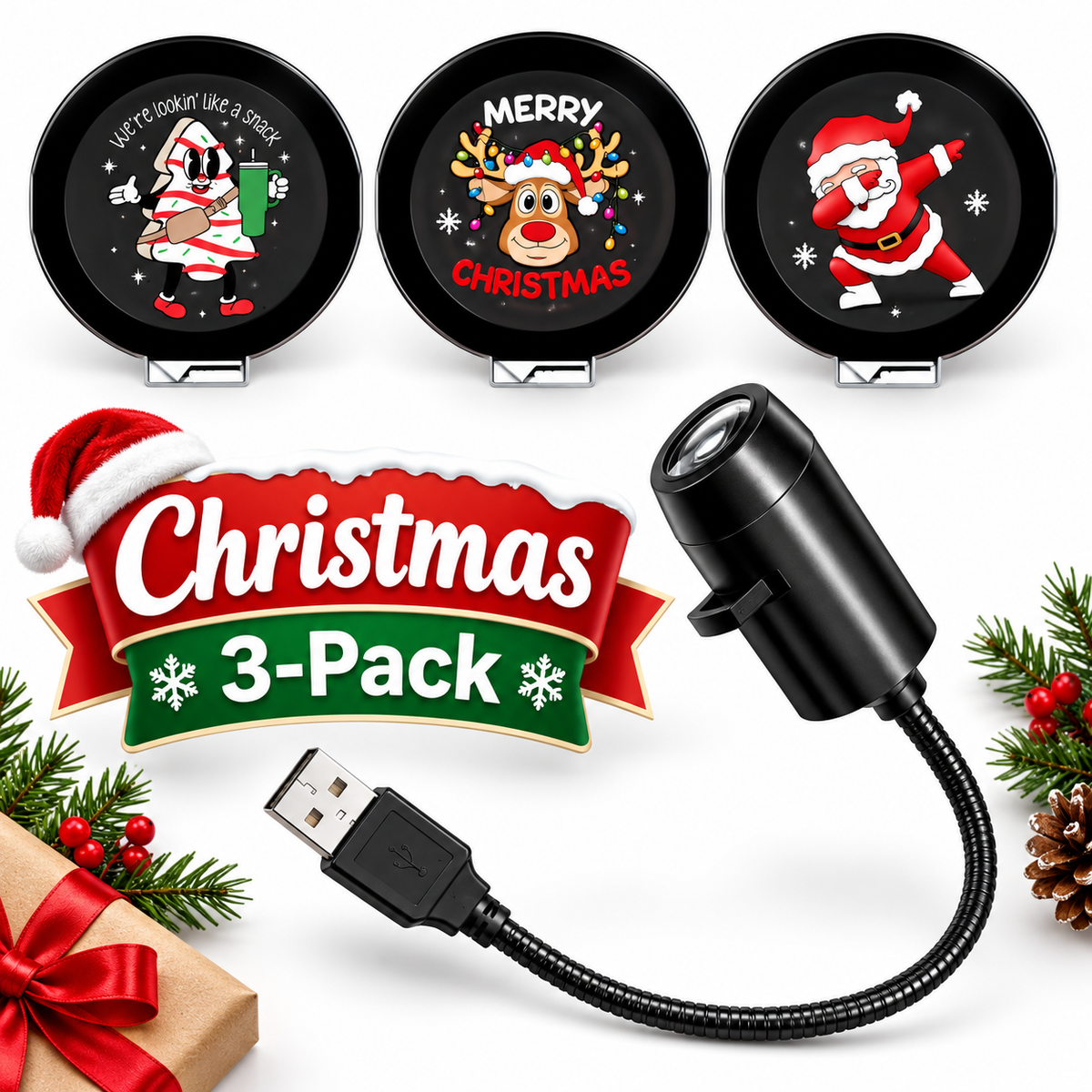 Christmas lighting fixtures