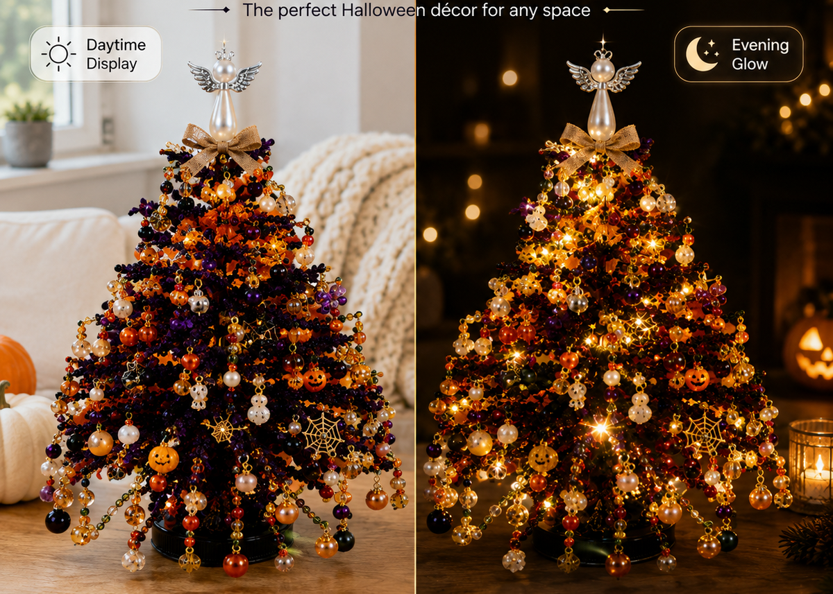 ✨DIY Beaded Holiday Tree Kit – Create Your Own Sparkling Seasonal Decor
