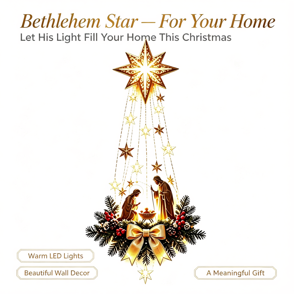 1 Bethlehem Star — For Your Home
