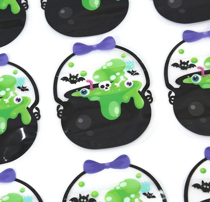 Halloween Transparent Pumpkin Favor Bags