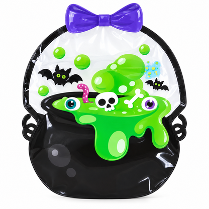👻Early Halloween Special 49% OFF👻-Halloween Transparent Pumpkin Favor Bags