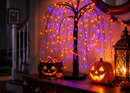 Night Light Artificial Tree