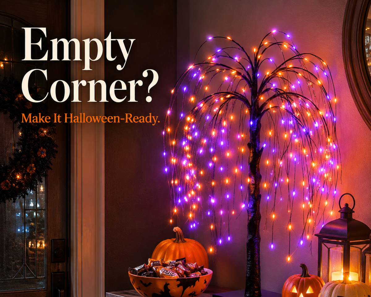 Night Light Artificial Tree