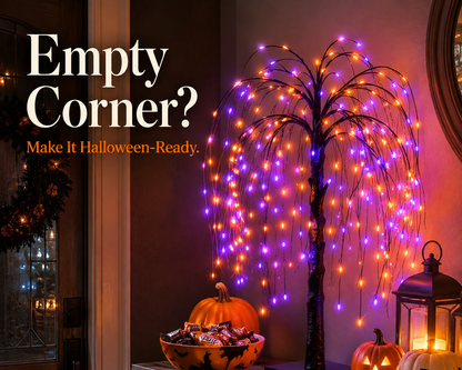 Night Light Artificial Tree