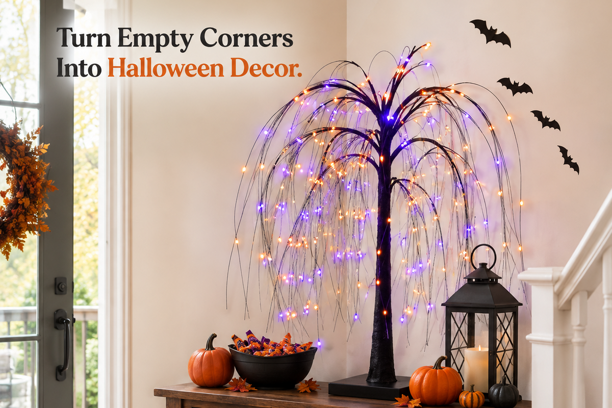 Night Light Artificial Tree
