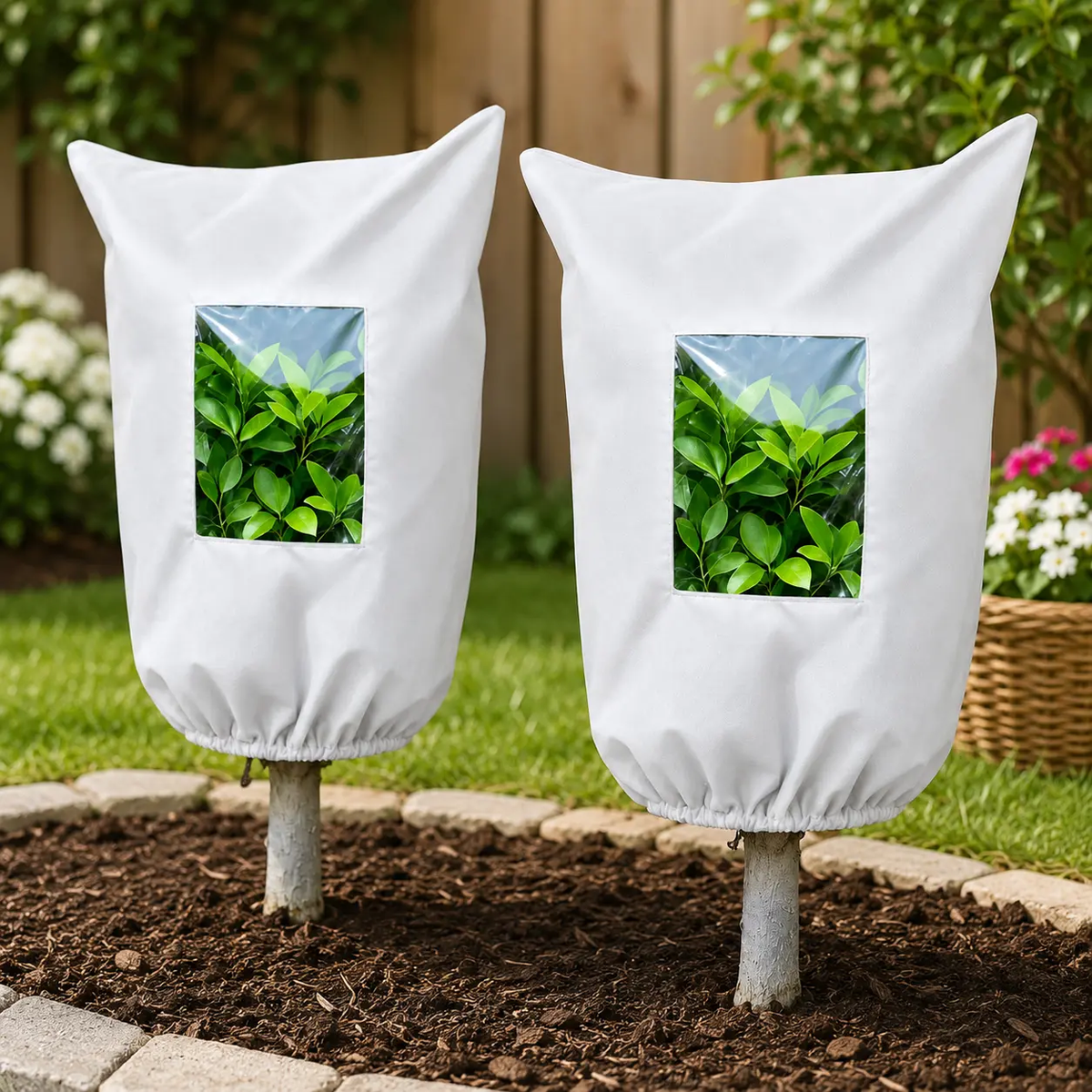50% OFF | Protect Your Plants From Frost – Breathable Reusable Winter Cover